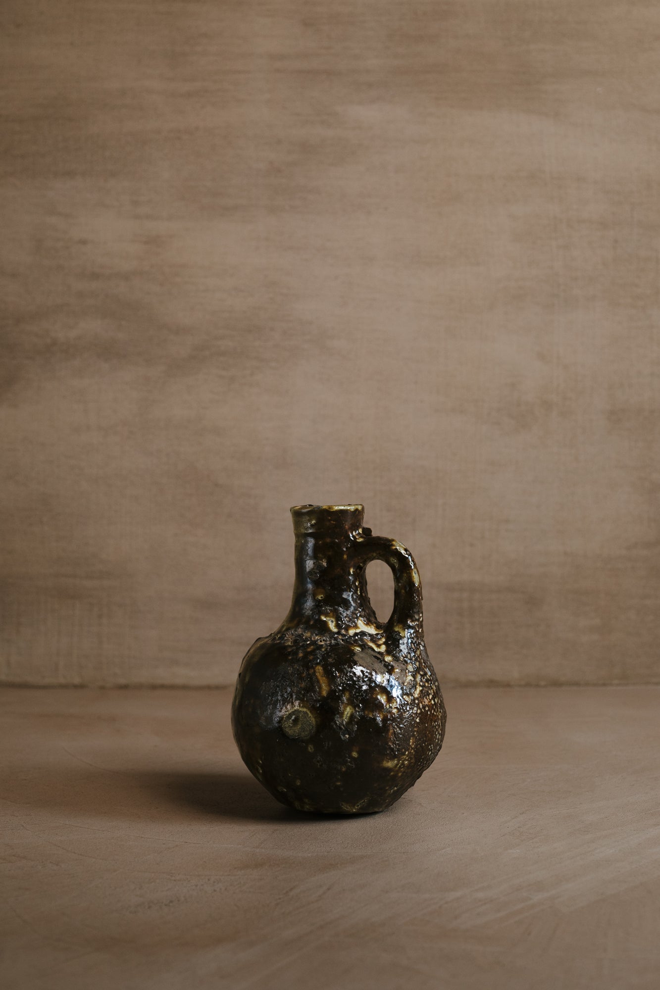 Vintage Yellow Vase