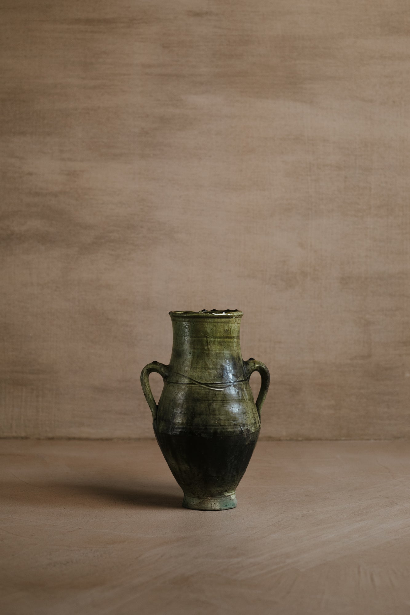 Green Ceramic Vase