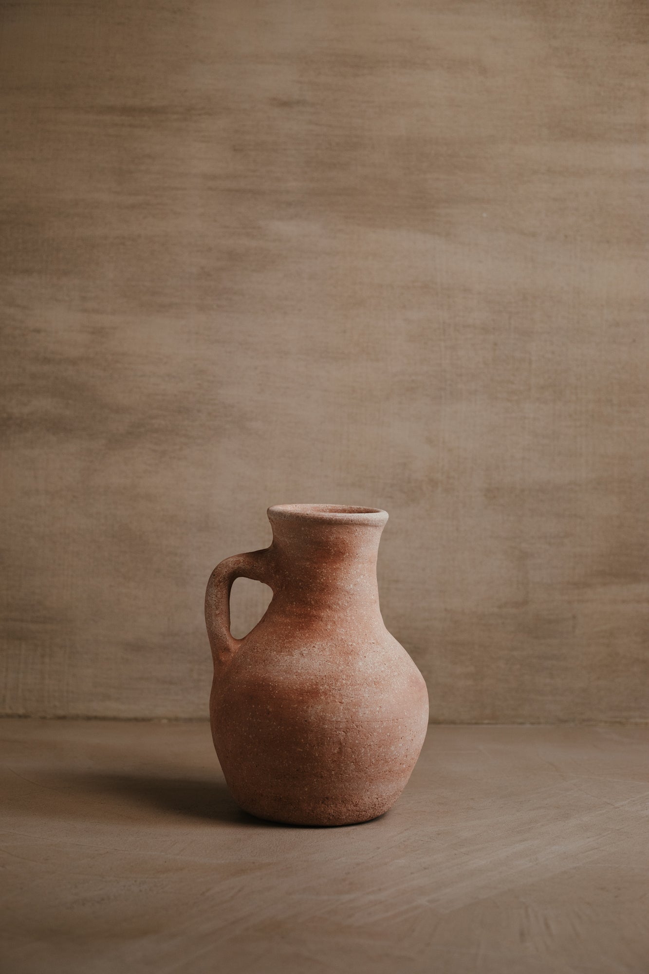 Terracotta Floor Vase