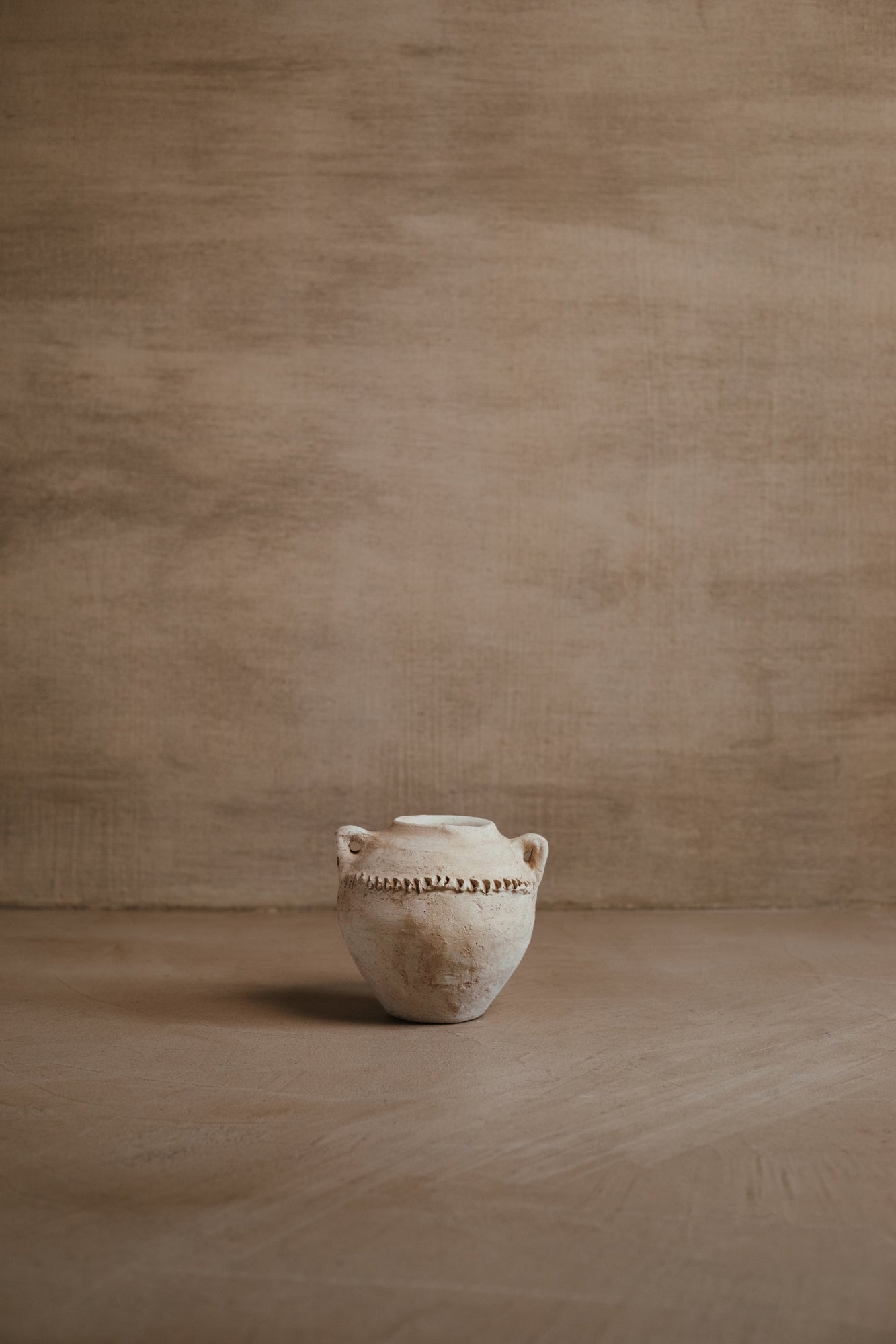 Small White Ceramic Vase