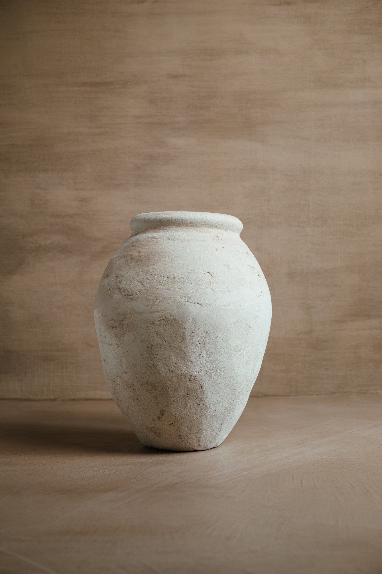 Selian - Large White Ceramic Vase