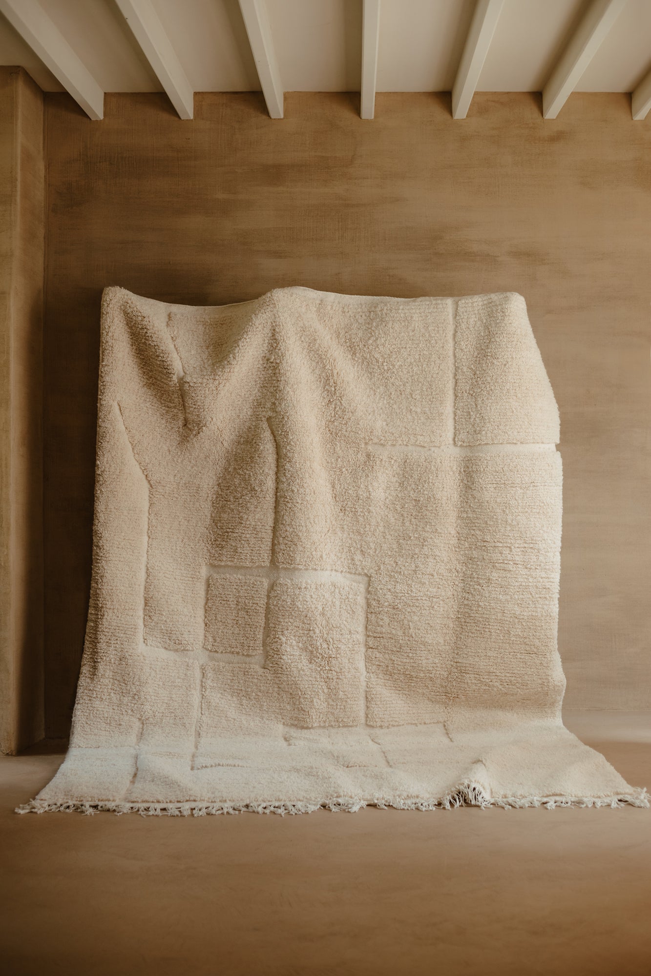 Off White Wool Rug