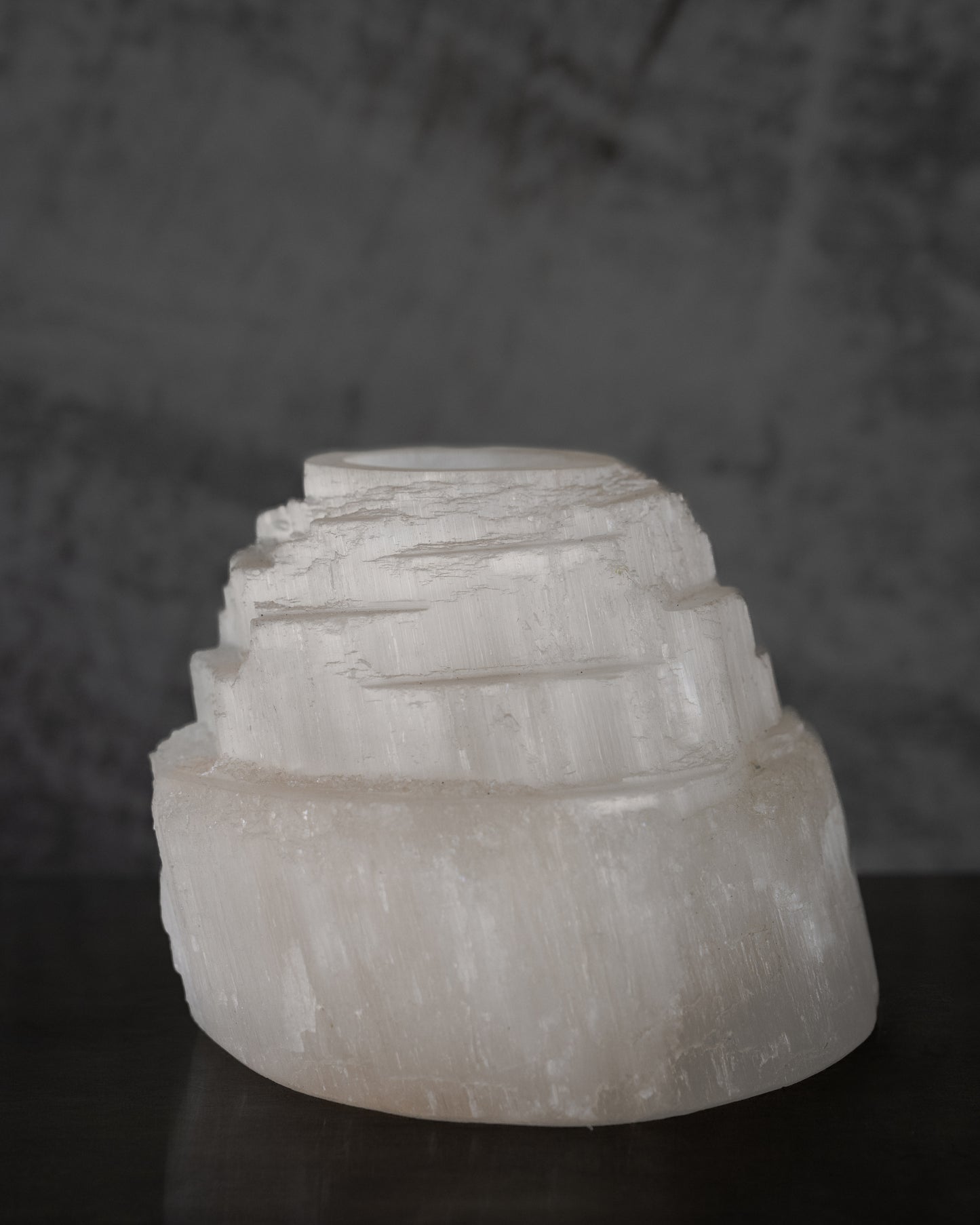 Iceberg Antique candle holder