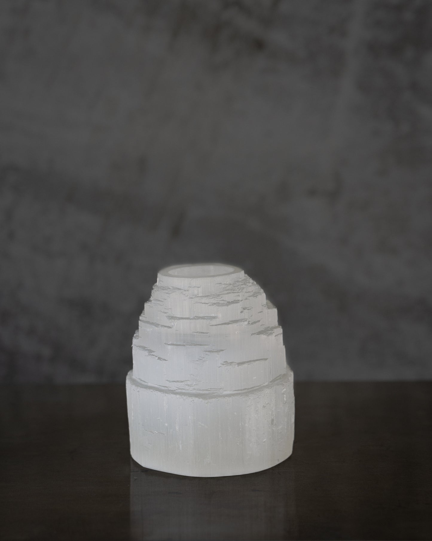 Iceberg Antique candle holder