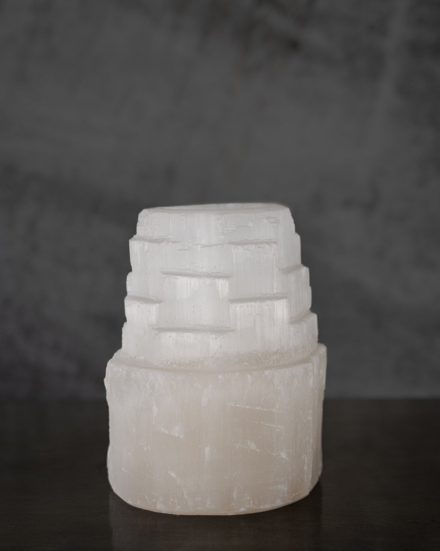 Iceberg Antique candle holder