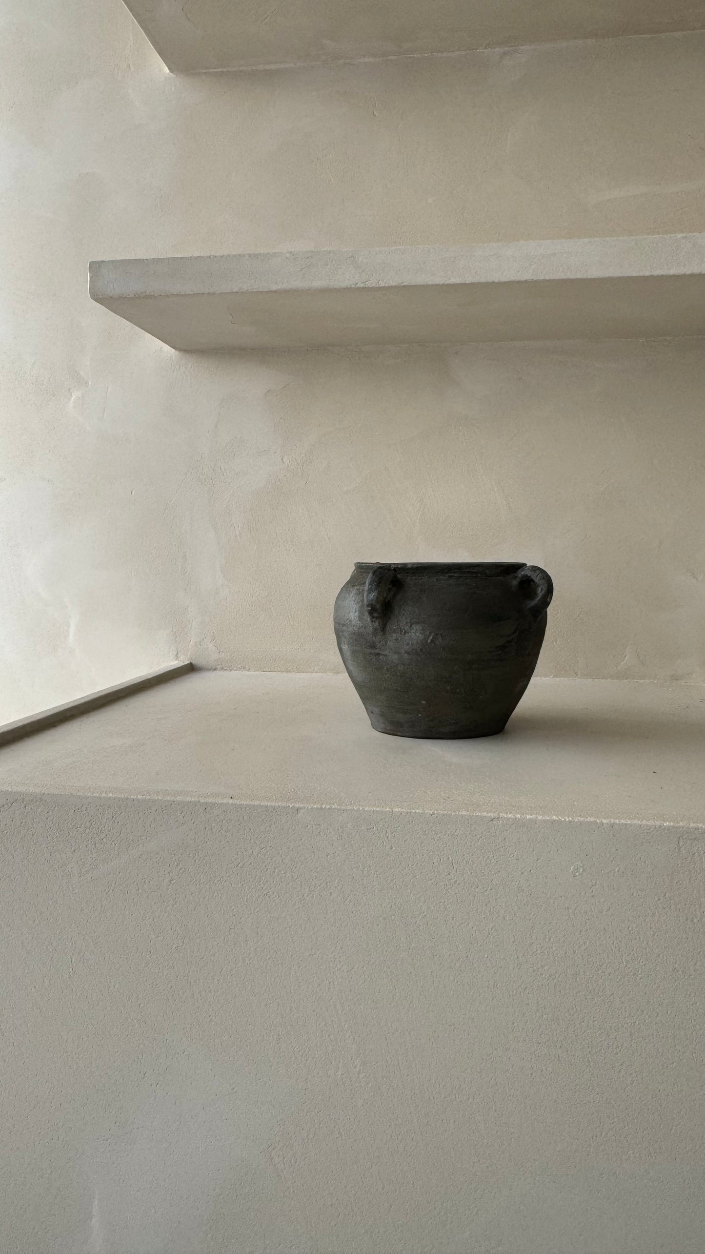 Small Black Vase