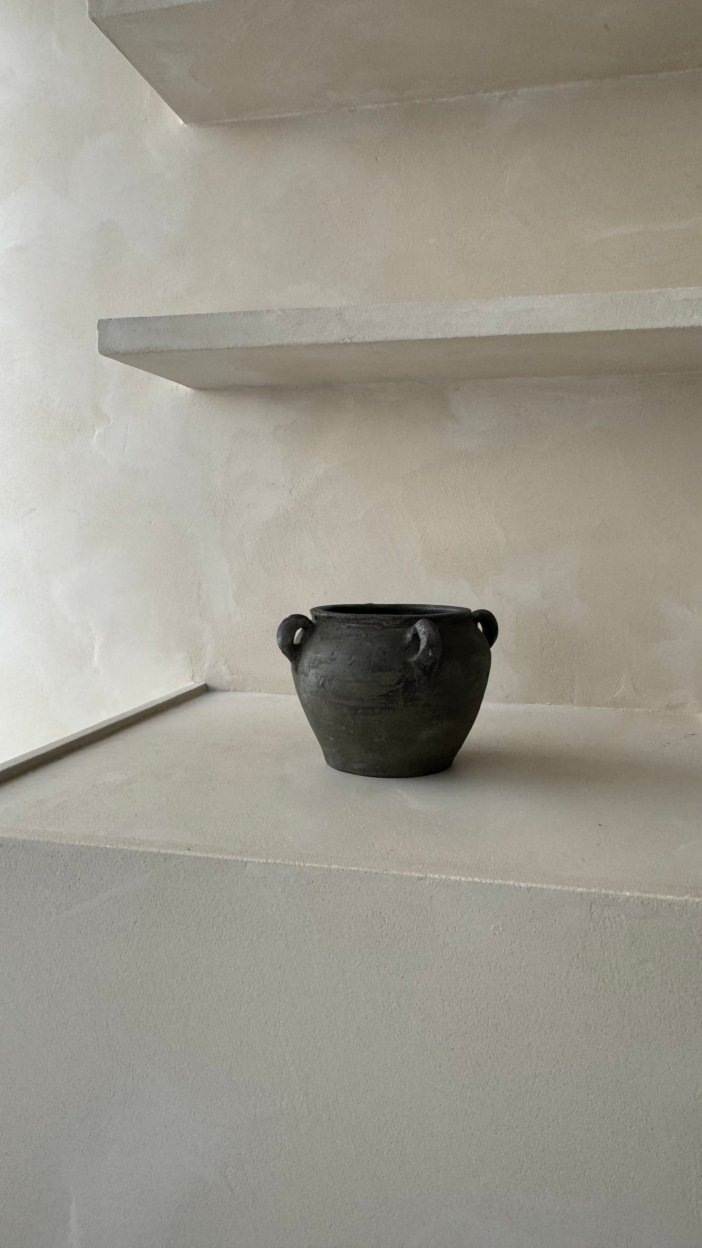 Small Black Vase