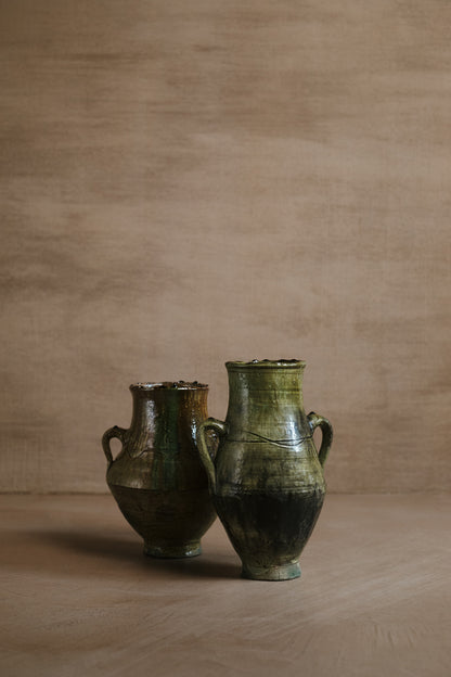 Green Ceramic Vase