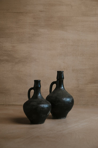 Black Ceramic Vase