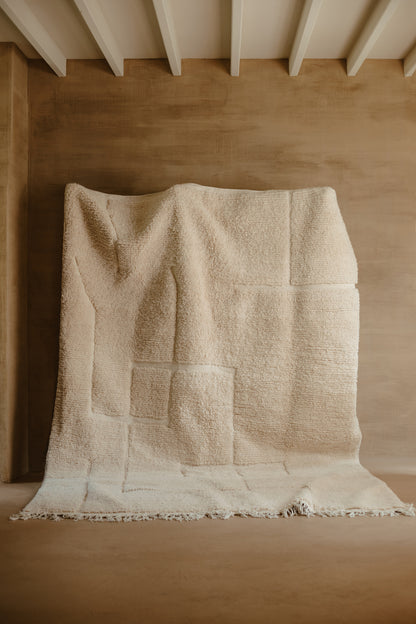 Off White Wool Rug