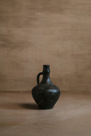 Damia | Zwarte keramische vaas (set)