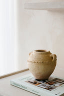 Handgemaakte ceramic vase from Morocco – Innassi